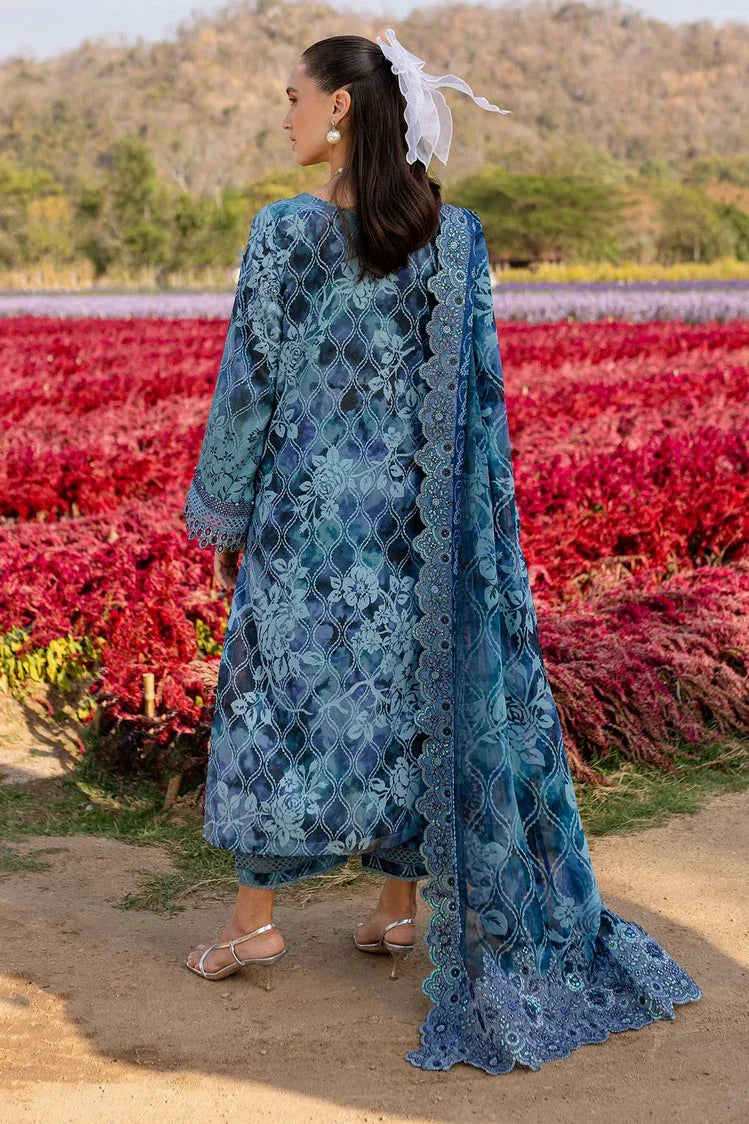 Picture of Nureh - Bloom Embroidered Lawn Collection Vol 1 - BL-03 - Unstitched - Available at Raja Sahib