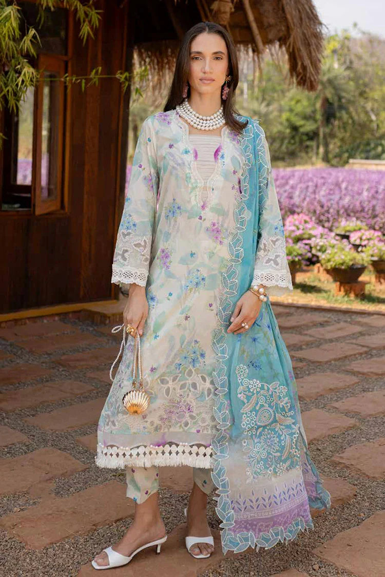 Picture of Nureh - Bloom Embroidered Lawn Collection Vol 1 - BL-05 - Unstitched - Available at Raja Sahib
