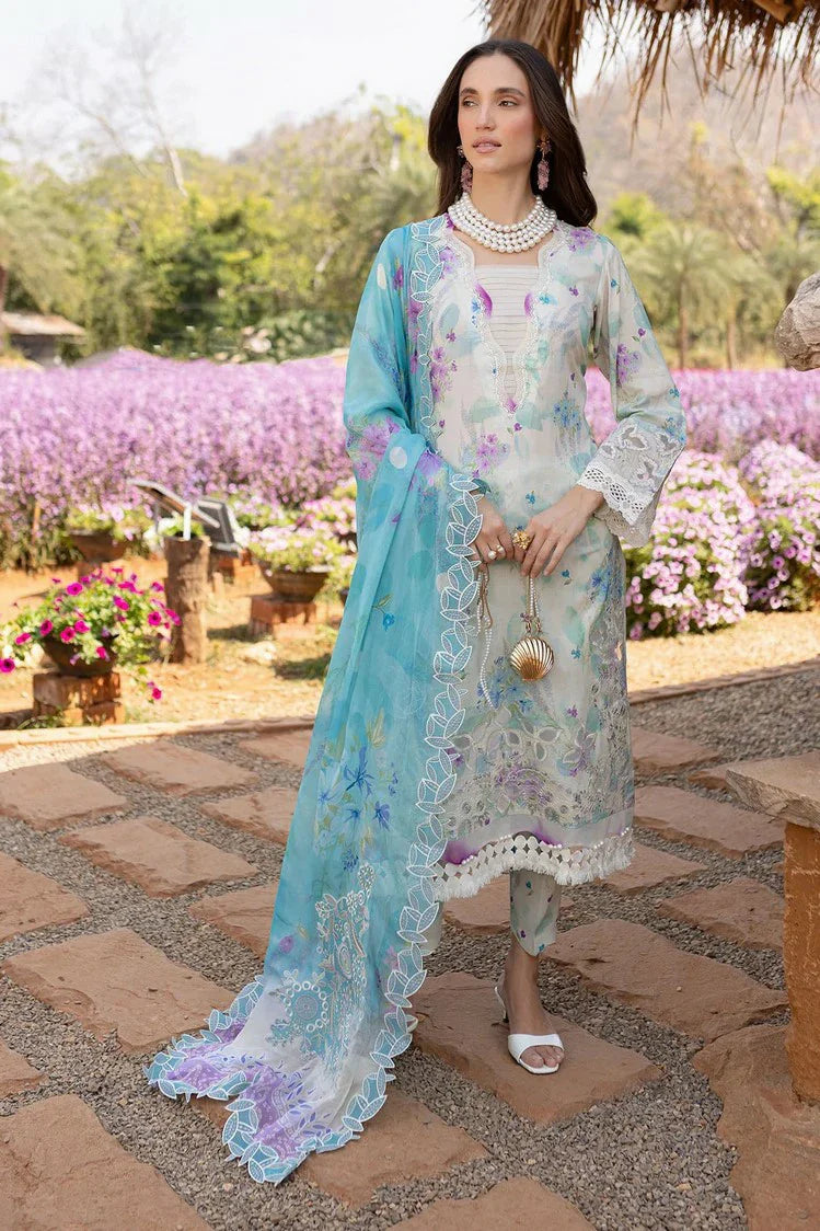 Picture of Nureh - Bloom Embroidered Lawn Collection Vol 1 - BL-05 - Unstitched - Available at Raja Sahib