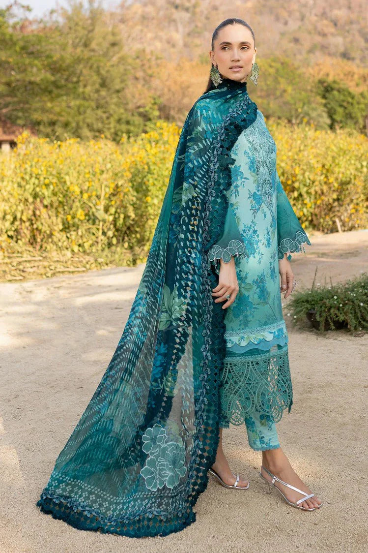 Picture of Nureh - Bloom Embroidered Lawn Collection Vol 1 - BL-06 - Unstitched - Available at Raja Sahib