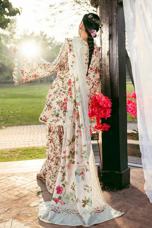 Picture of Elaf - Premium Prints Summer Collection Vol 2 - EPS-3B DAY BLOOM - Unstitched - Available at Raja Sahib