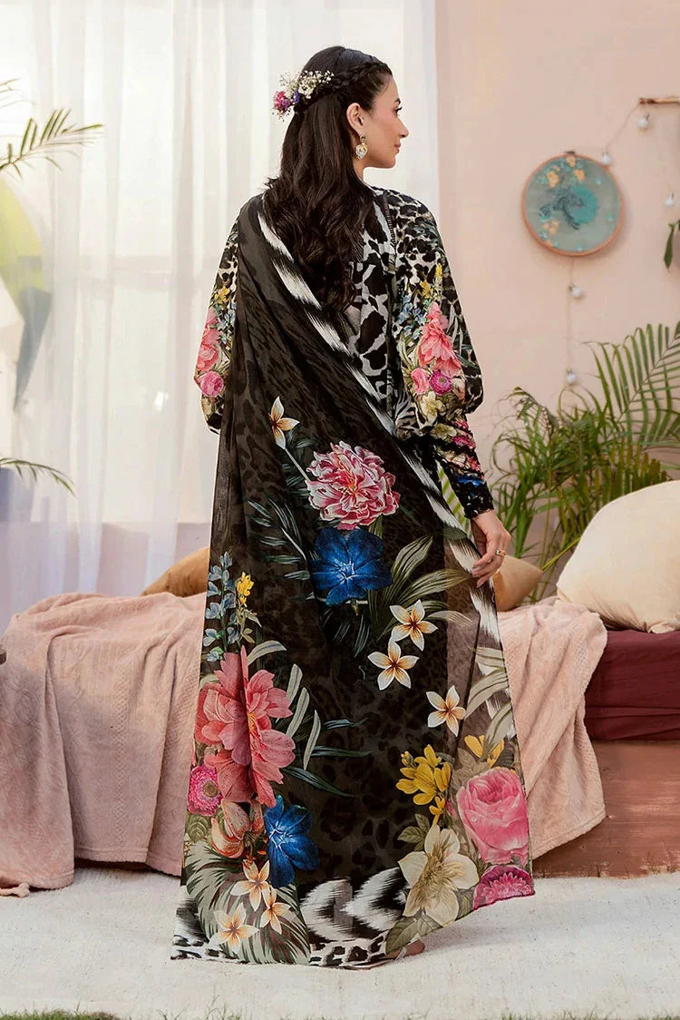 Picture of Elaf - Premium Prints Summer Collection Vol 2 - EPS-4B NOIR ESSENCE - Unstitched - Available at Raja Sahib