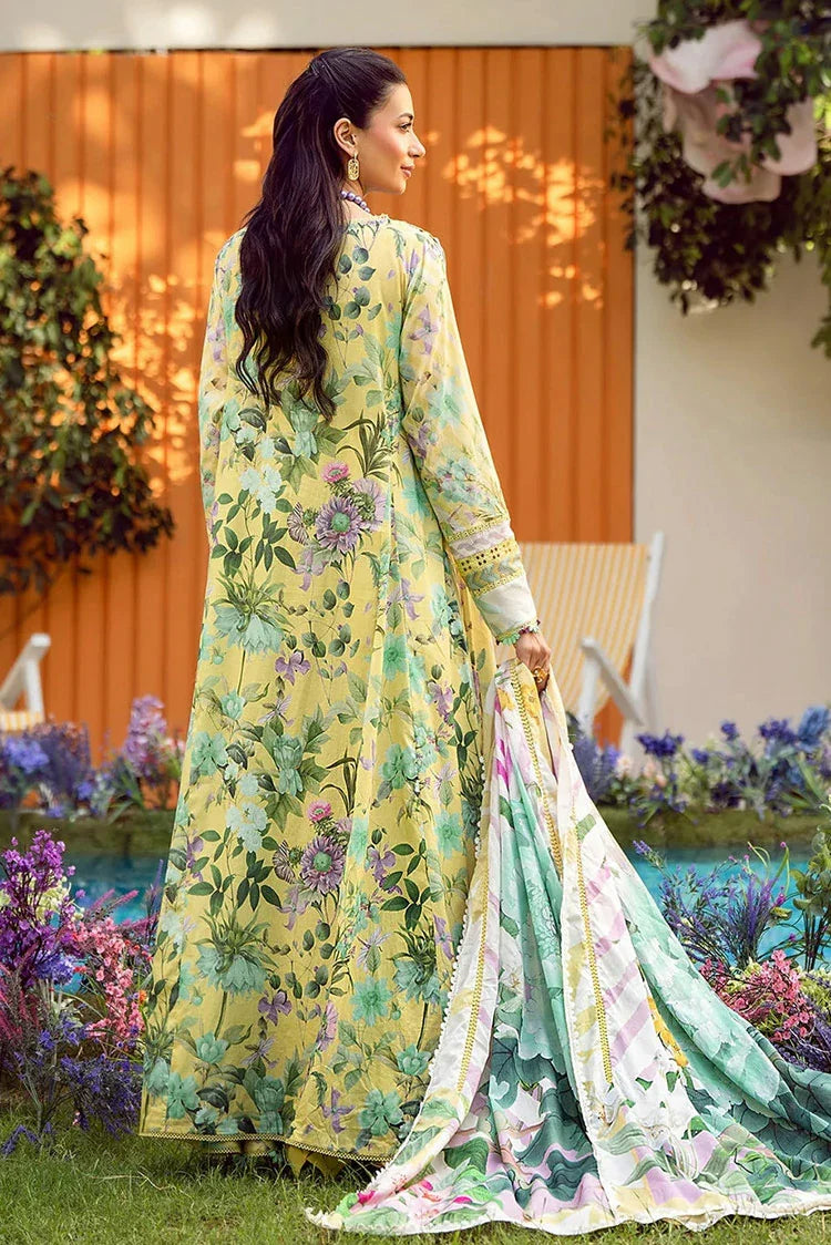 Picture of Elaf - Premium Prints Summer Collection Vol 2 - EPS-7A DAISY FIELDS - Unstitched - Available at Raja Sahib