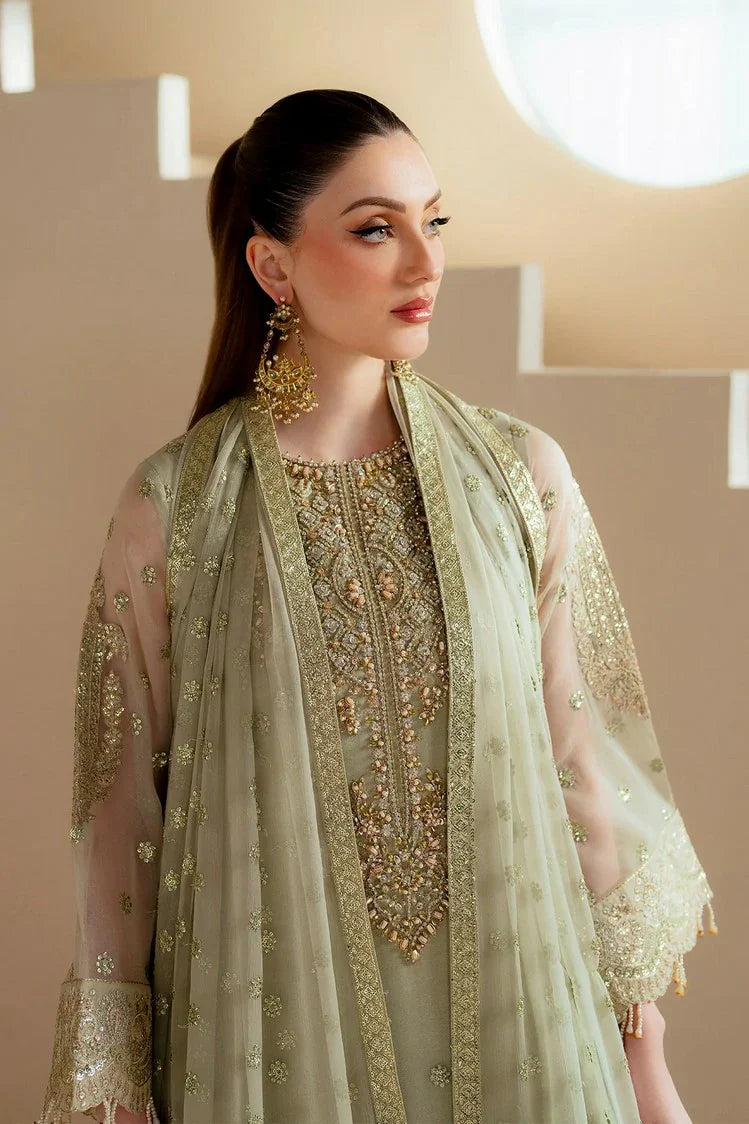 Picture of Alizeh - Aymal Luxury Festive Bamber Chiffon Collection - AF-BHM-4042-Alish - Unstitched - Available at Raja Sahib