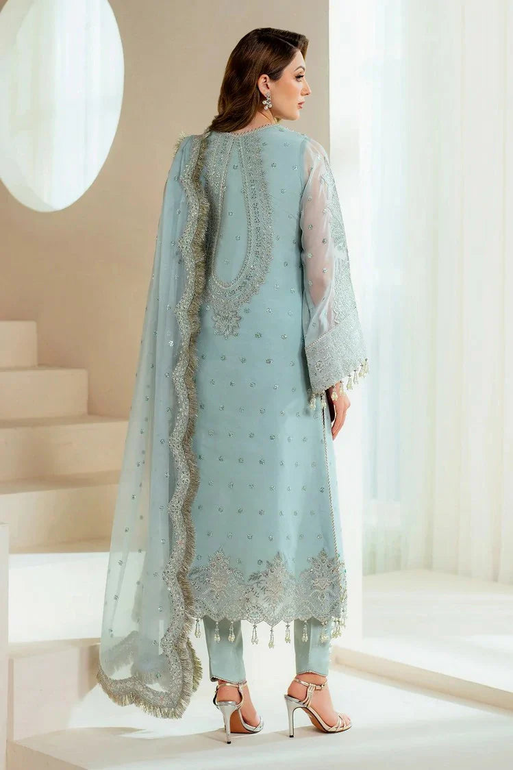 Picture of Alizeh - Aymal Luxury Festive Bamber Chiffon Collection - AF-BHM-4044-Orla - Unstitched - Available at Raja Sahib