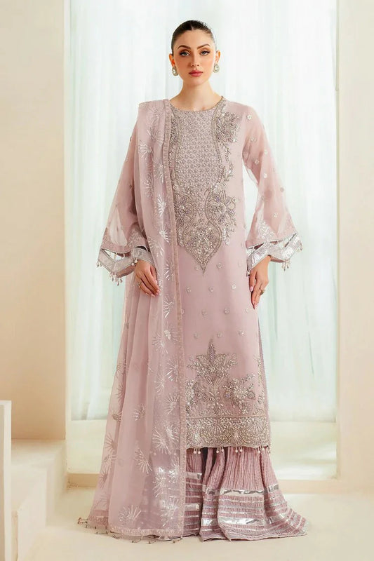 Picture of Alizeh - Aymal Luxury Festive Bamber Chiffon Collection - AF-BHM-4045-Sira - Unstitched - Available at Raja Sahib