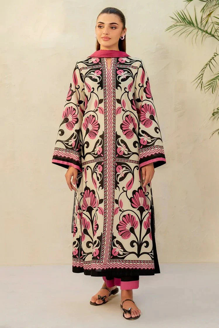 Picture of Jazmin - Summer Co Ords - DIGITAL PRINTED LAWN USE-9196 - Unstitched - Available at Raja Sahib