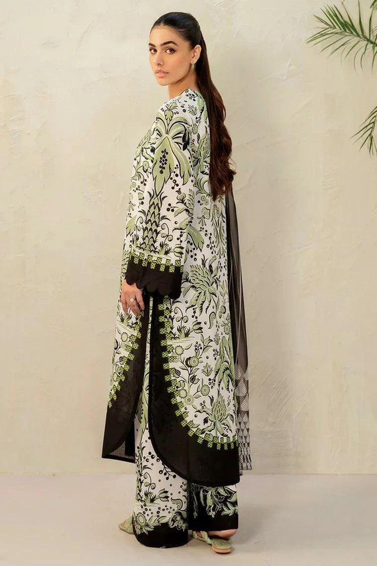 Picture of Jazmin - Summer Co Ords - DIGITAL PRINTED LAWN USE-9197 - Unstitched - Available at Raja Sahib