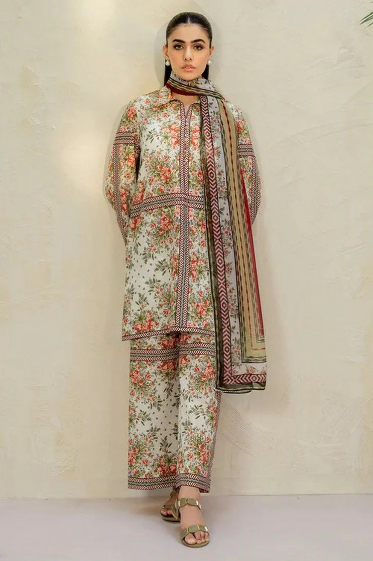 Picture of Jazmin - Summer Co Ords - DIGITAL PRINTED LAWN USE-9198 - Unstitched - Available at Raja Sahib