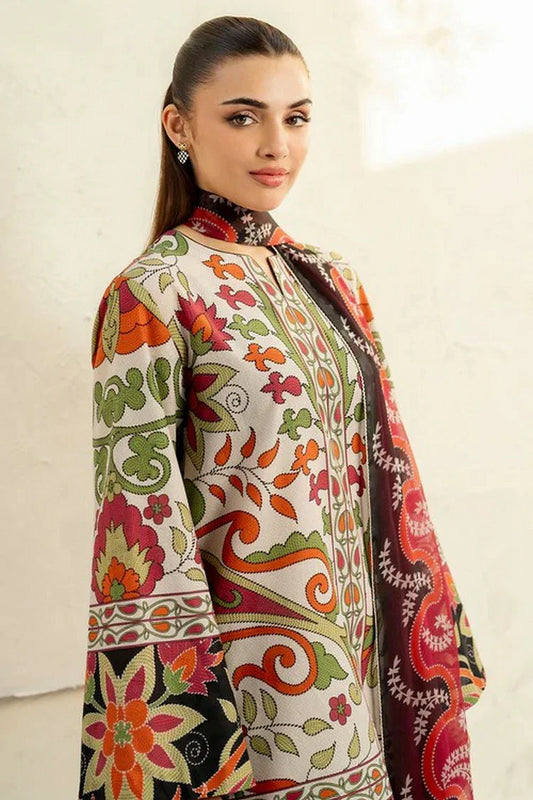 Picture of Jazmin - Summer Co Ords - DIGITAL PRINTED LAWN USE-9199 - Unstitched - Available at Raja Sahib