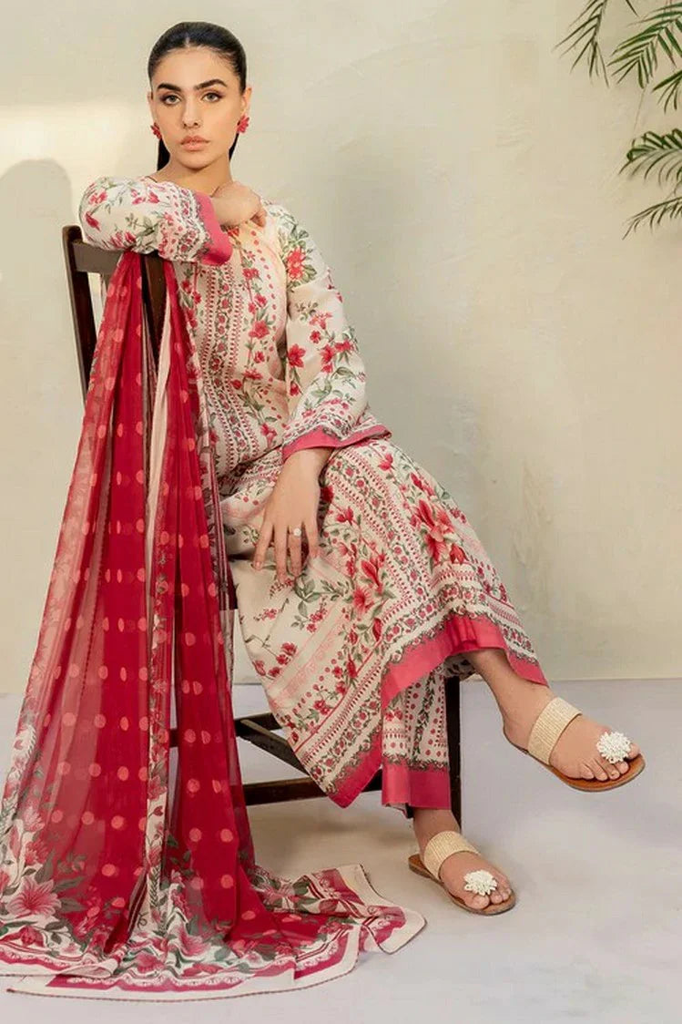 Picture of Jazmin - Summer Co Ords - DIGITAL PRINTED LAWN USE-9200 - Unstitched - Available at Raja Sahib