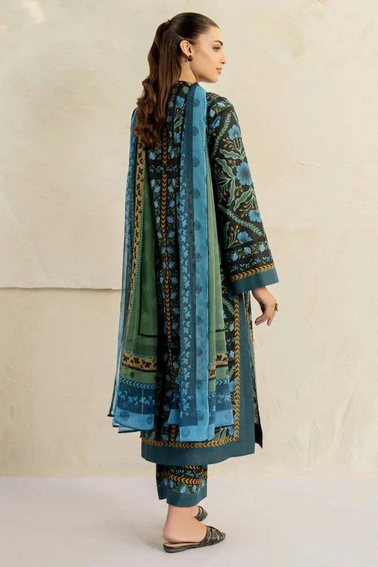 Picture of Jazmin - Summer Co Ords - DIGITAL PRINTED LAWN USE-9201 - Unstitched - Available at Raja Sahib