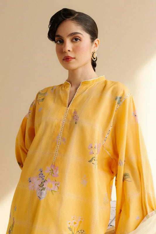 Picture of Zara Shahjahan - Coco Prints Vol 2 - LUNA-10B - Unstitched - Available at Raja Sahib