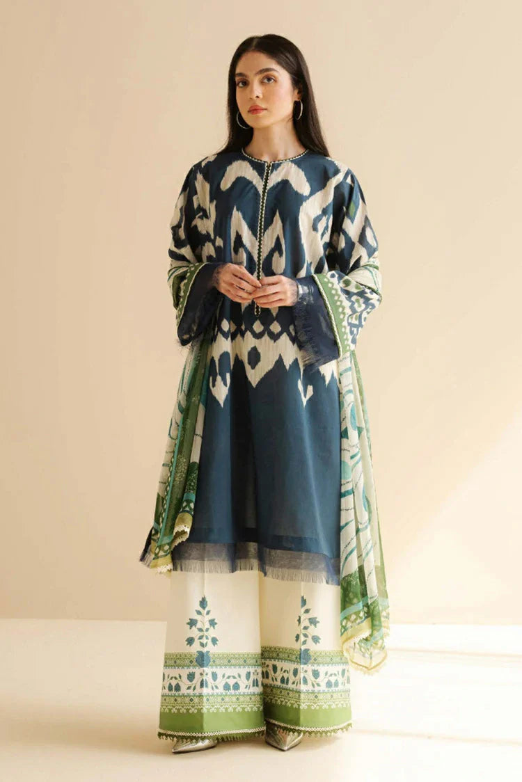 Picture of Zara Shahjahan - Coco Prints Vol 2 - SILA-6B - Unstitched - Available at Raja Sahib