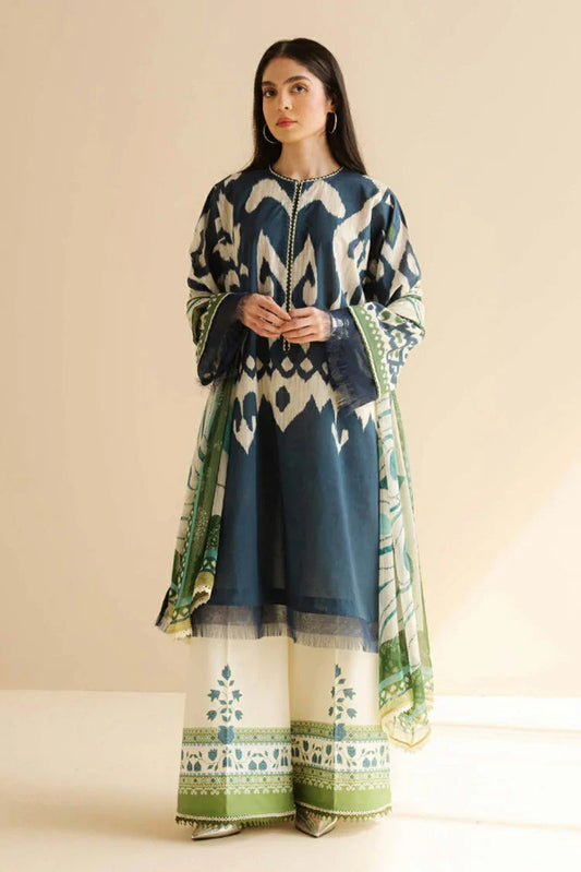 Picture of Zara Shahjahan - Coco Prints Vol 2 - SILA-6B - Unstitched - Available at Raja Sahib