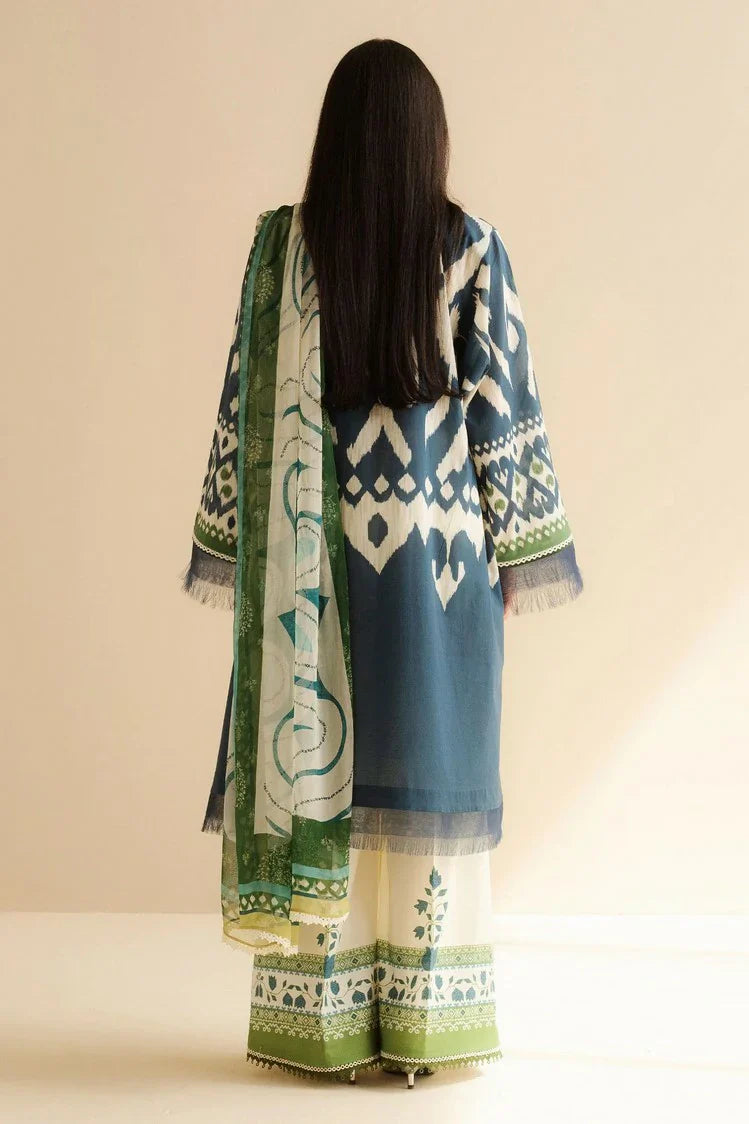 Picture of Zara Shahjahan - Coco Prints Vol 2 - SILA-6B - Unstitched - Available at Raja Sahib