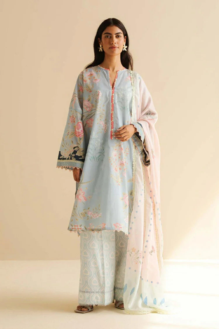 Picture of Zara Shahjahan - Coco Prints Vol 2 - VARA-8B - Unstitched - Available at Raja Sahib