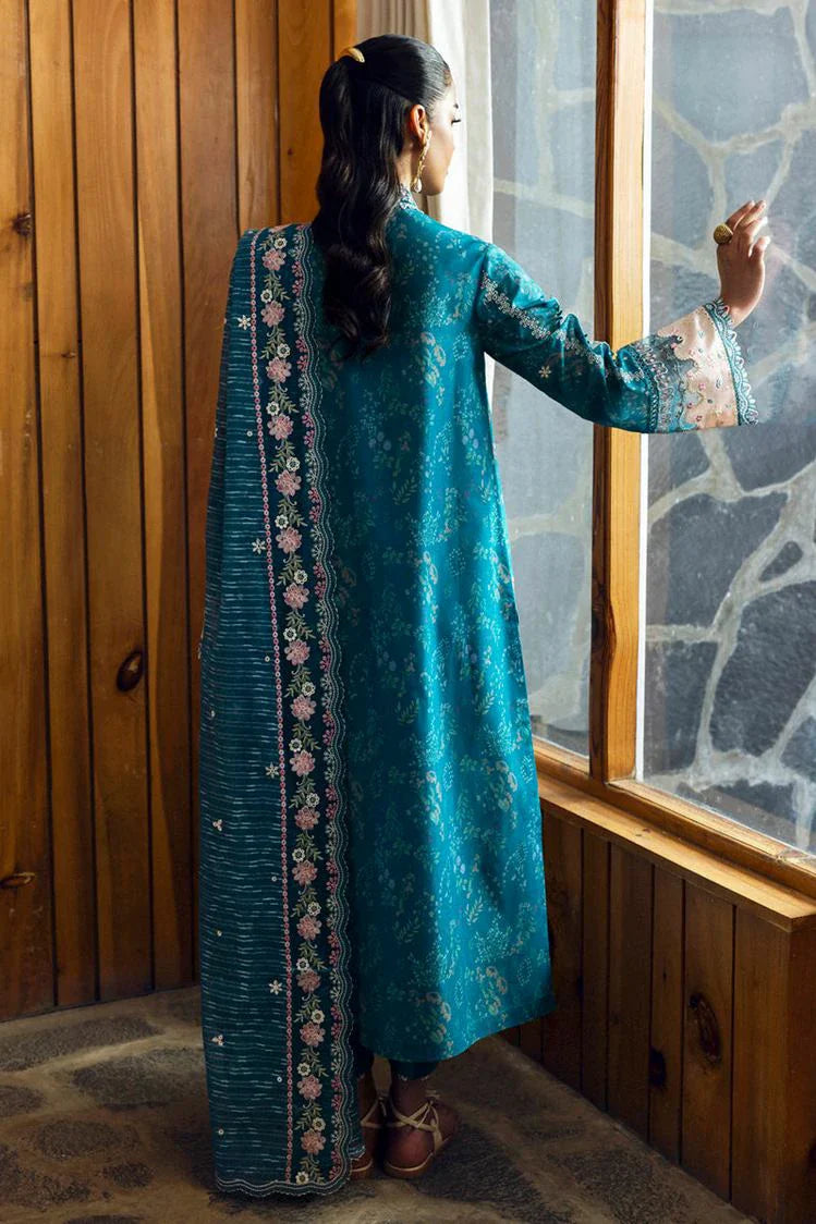 Picture of Qalamkar - Qlinekari Embroidered Summer Collection - DC-10 Fina - Unstitched - Available at Raja Sahib