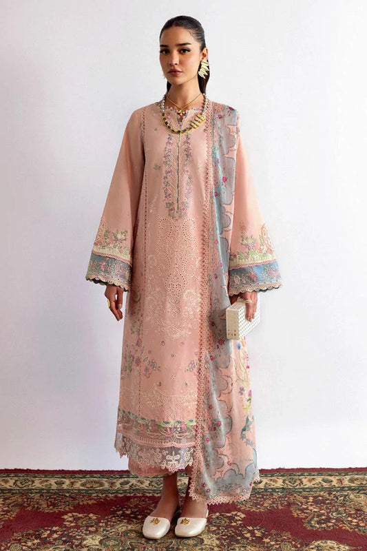 Picture of Qalamkar - Qlinekari Embroidered Summer Collection - DC-11 Hedi - Unstitched - Available at Raja Sahib