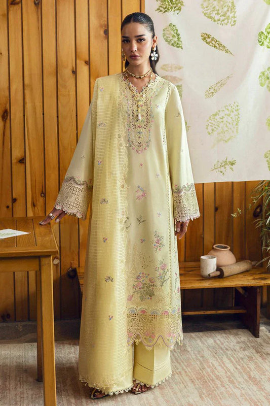 Picture of Qalamkar - Qlinekari Embroidered Summer Collection - DC-04 Keva - Unstitched - Available at Raja Sahib