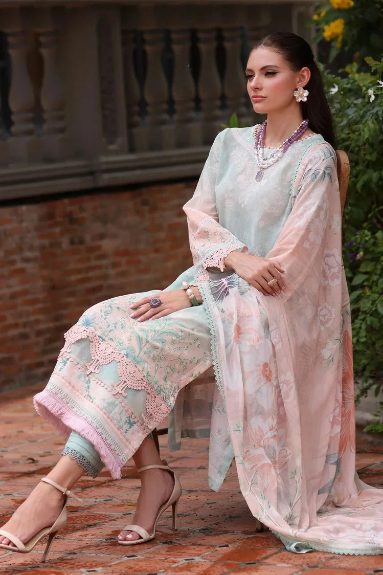 Picture of Nureh - Signature Prints Printed Lawn Collection Vol 3 - SP-154 - Unstitched - Available at Raja Sahib