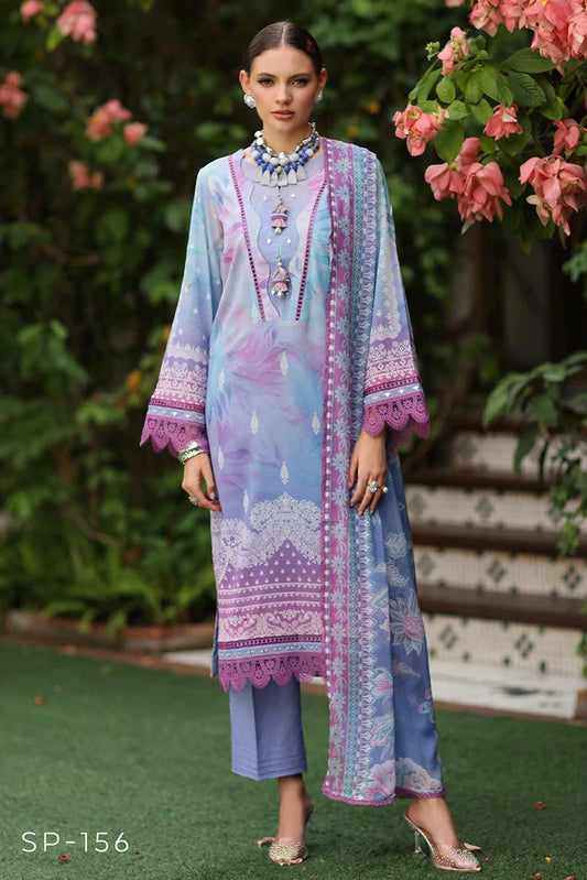 Picture of Nureh - Signature Prints Printed Lawn Collection Vol 3 - SP-156 - Unstitched - Available at Raja Sahib