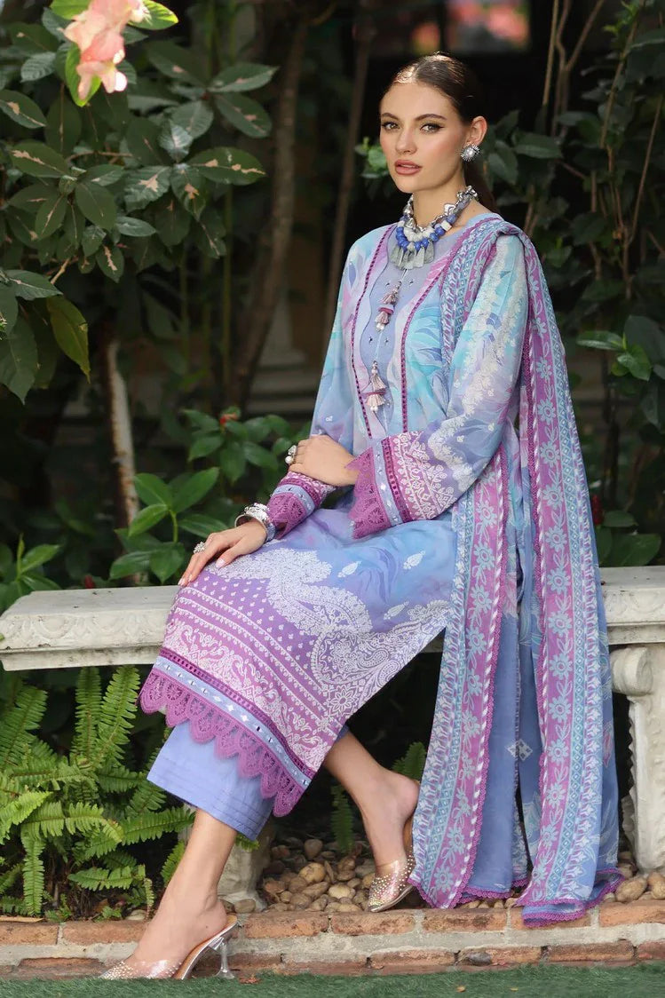 Picture of Nureh - Signature Prints Printed Lawn Collection Vol 3 - SP-156 - Unstitched - Available at Raja Sahib