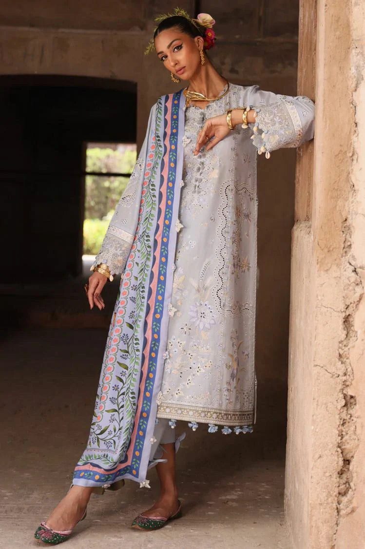 Picture of Elan - Lawn Collection - EL25-01B SERENE B - Unstitched - Available at Raja Sahib