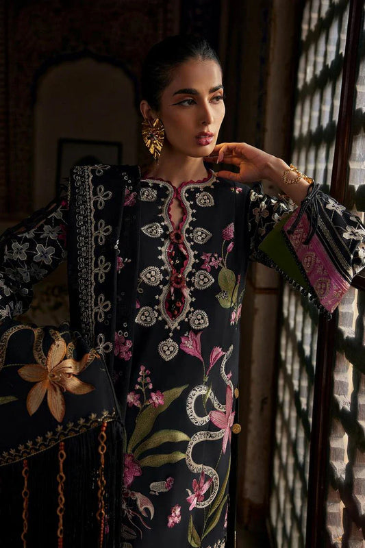 Picture of Elan - Lawn Collection - EL25-04A AZUREH A - Unstitched - Available at Raja Sahib