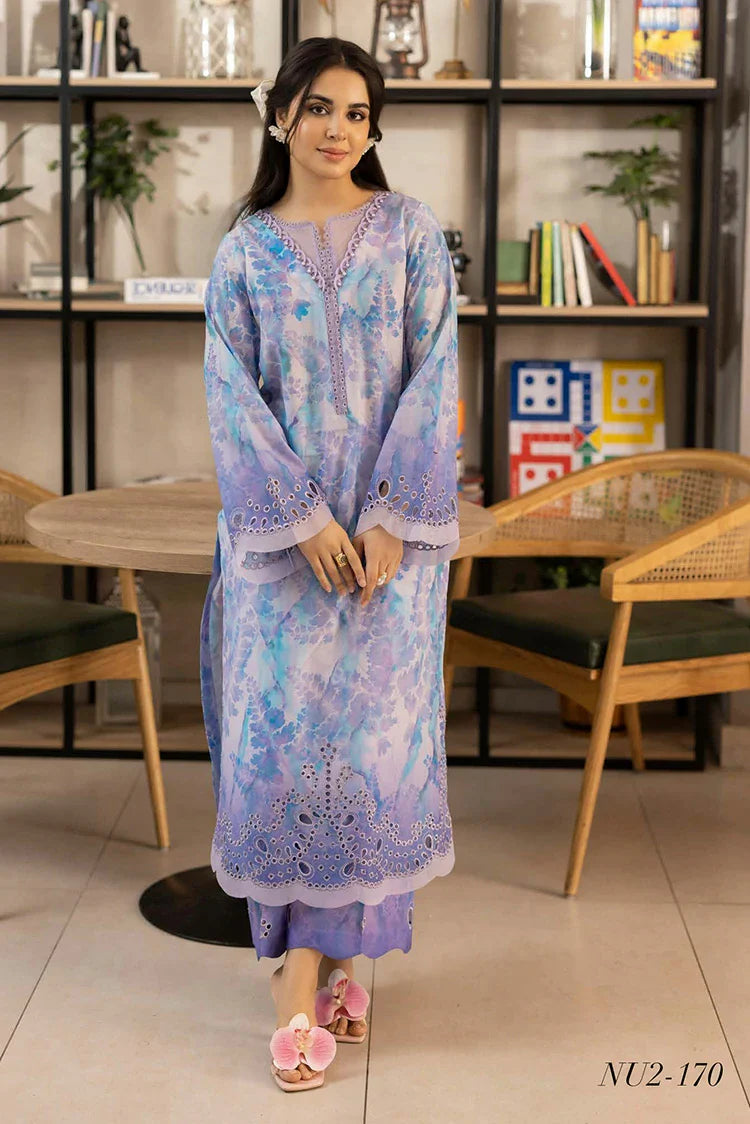 Picture of Nureh - Ballerina Embroidered Chikankari 2 Piece Collection - NU2-170 - Unstitched - Available at Raja Sahib