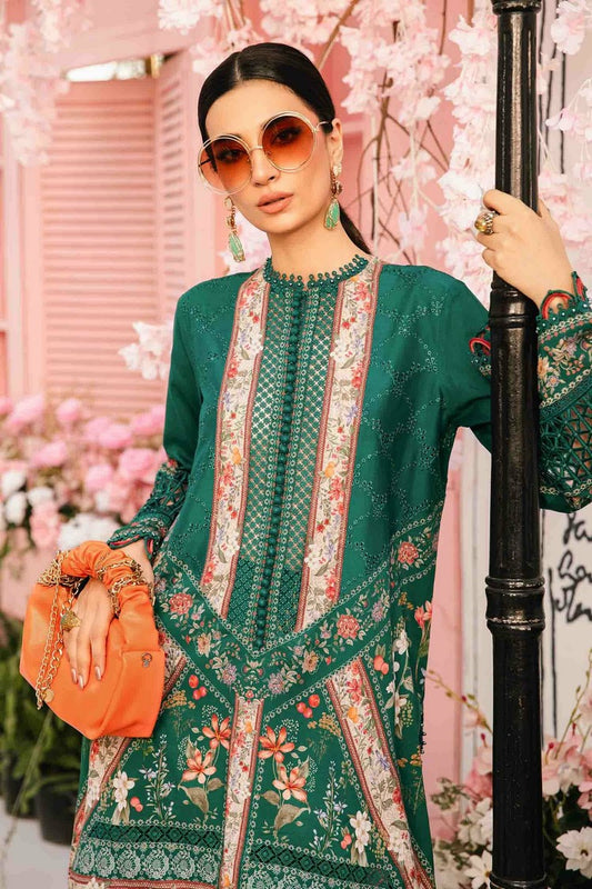Picture of Maria B - M Prints Eid Edit Vol 2 - MPT-10A - Unstitched - Available at Raja Sahib