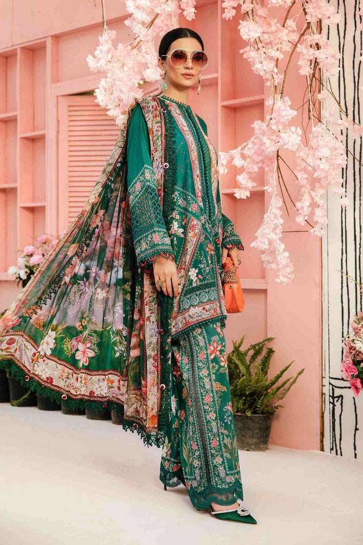 Picture of Maria B - M Prints Eid Edit Vol 2 - MPT-10A - Unstitched - Available at Raja Sahib