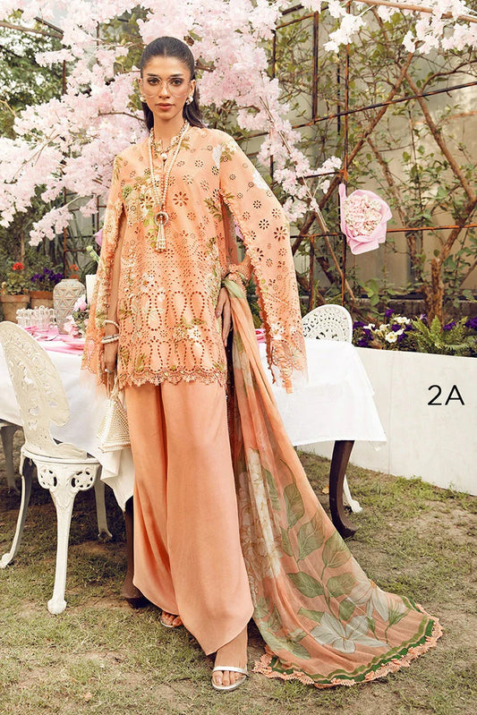 Picture of Maria B - M Prints Eid Edit Vol 2 - MPT-02A - Unstitched - Available at Raja Sahib