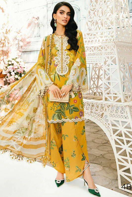 Picture of Maria B - M Prints Eid Edit Vol 2 - MPT-04B - Unstitched - Available at Raja Sahib