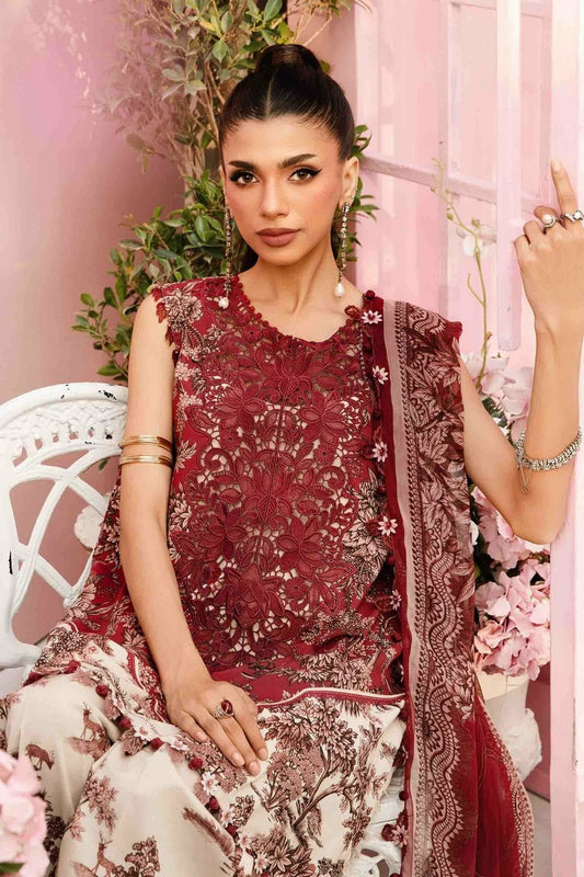 Picture of Maria B - M Prints Eid Edit Vol 2 - MPT-08A - Unstitched - Available at Raja Sahib