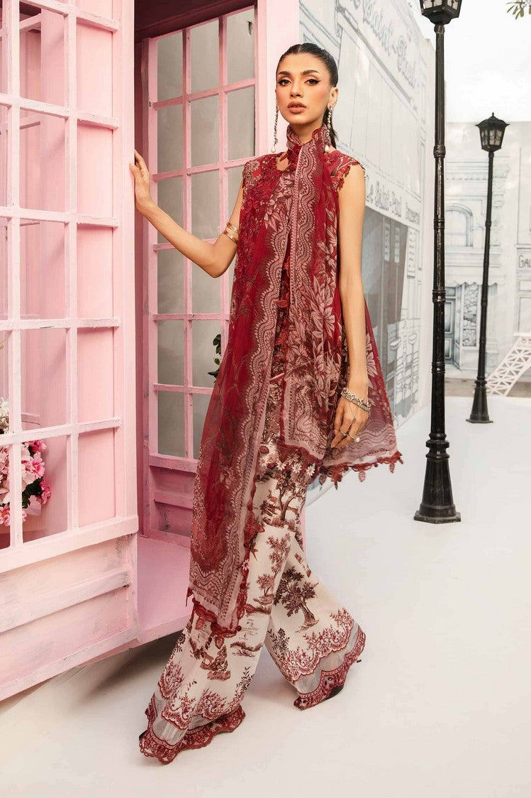 Picture of Maria B - M Prints Eid Edit Vol 2 - MPT-08A - Unstitched - Available at Raja Sahib