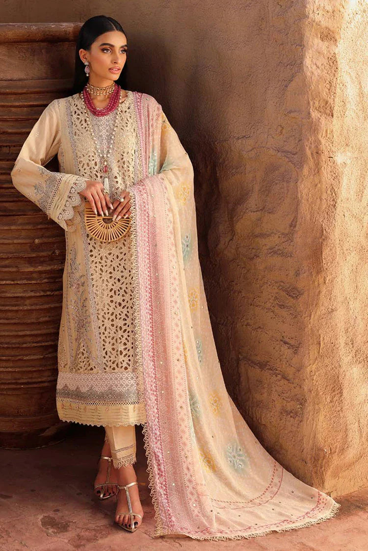 Picture of Nureh - Bazar City Girl Embroidered Lawn Collection - NE-159 - Unstitched - Available at Raja Sahib