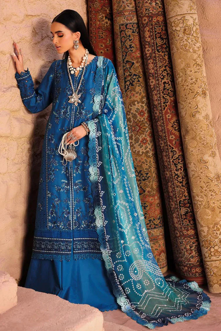 Picture of Nureh - Bazar City Girl Embroidered Lawn Collection - NE-160 - Unstitched - Available at Raja Sahib