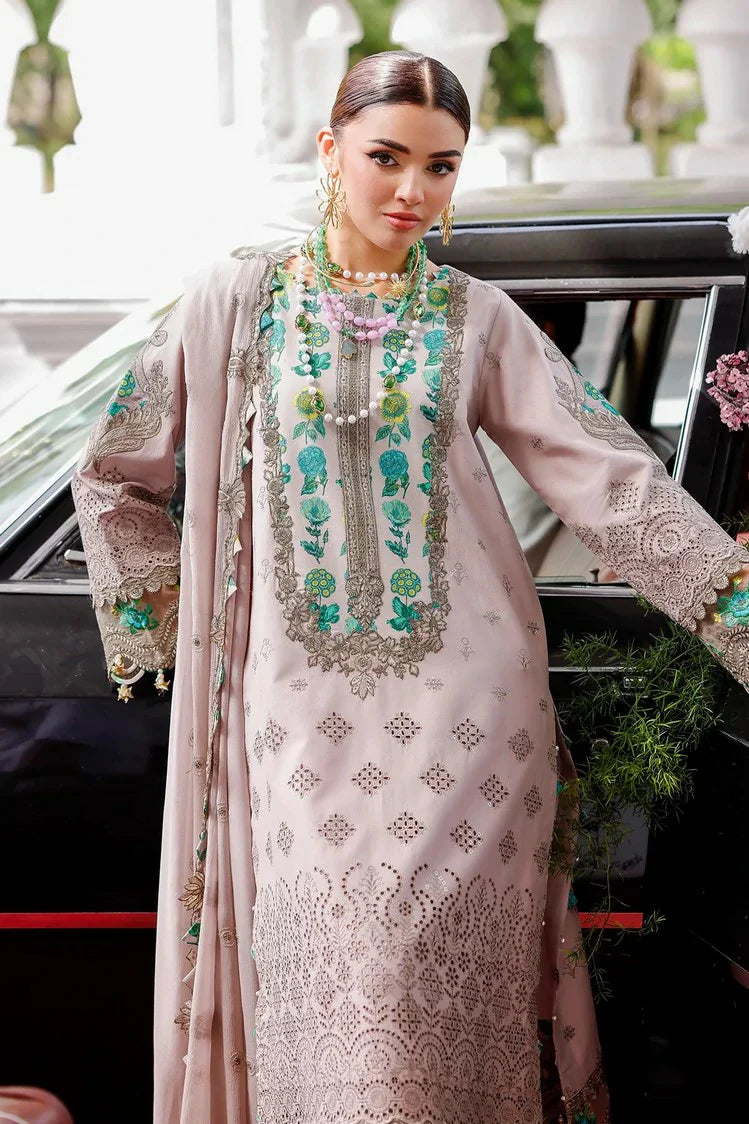 Picture of Charizma - Tabeer Premium Schiffli Lawn Collection Vol 2 - CT5-16 - Unstitched - Available at Raja Sahib