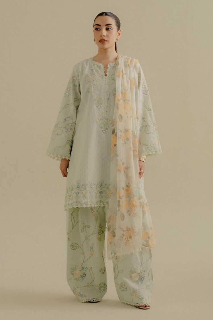 Picture of Zara Shahjahan - Coco Lawn Collection Drop 2 - ELVA-1B - Unstitched - Available at Raja Sahib