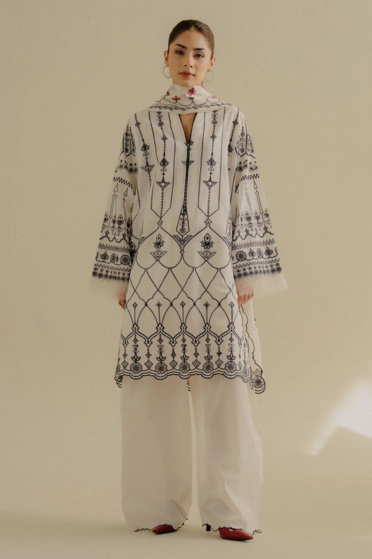 Picture of Zara Shahjahan - Coco Lawn Collection Drop 2 - IRIS-2B - Unstitched - Available at Raja Sahib