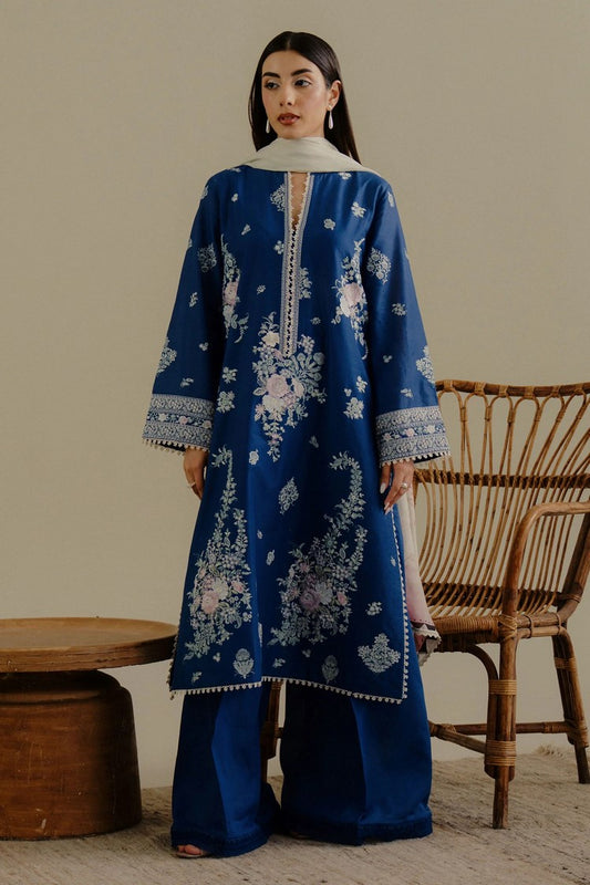 Picture of Zara Shahjahan - Coco Lawn Collection Drop 2 - LULEH-3A - Unstitched - Available at Raja Sahib
