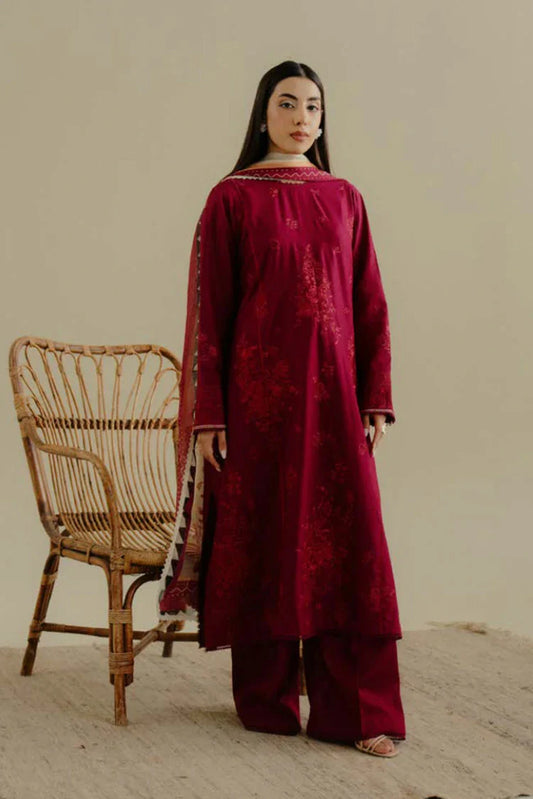 Picture of Zara Shahjahan - Coco Lawn Collection Drop 2 - LULEH-3B - Unstitched - Available at Raja Sahib