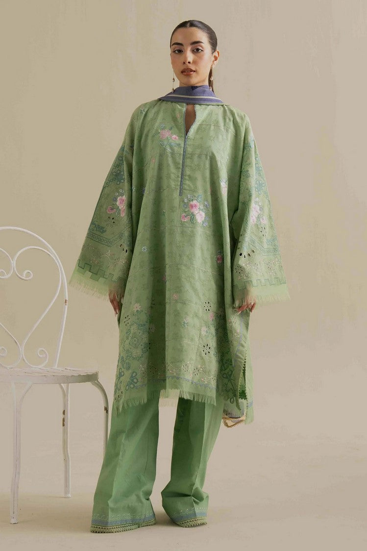 Picture of Zara Shahjahan - Coco Lawn Collection Drop 2 - SUFA-5A - Unstitched - Available at Raja Sahib