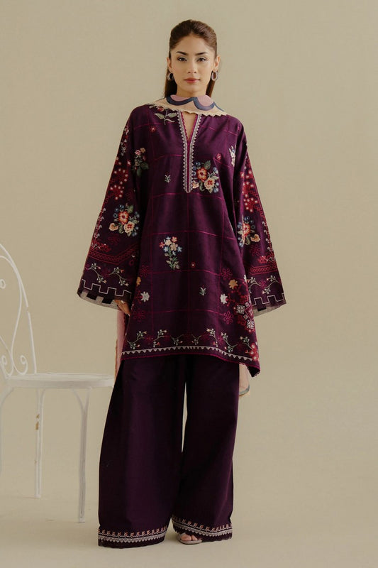 Picture of Zara Shahjahan - Coco Lawn Collection Drop 2 - SUFA-5B - Unstitched - Available at Raja Sahib