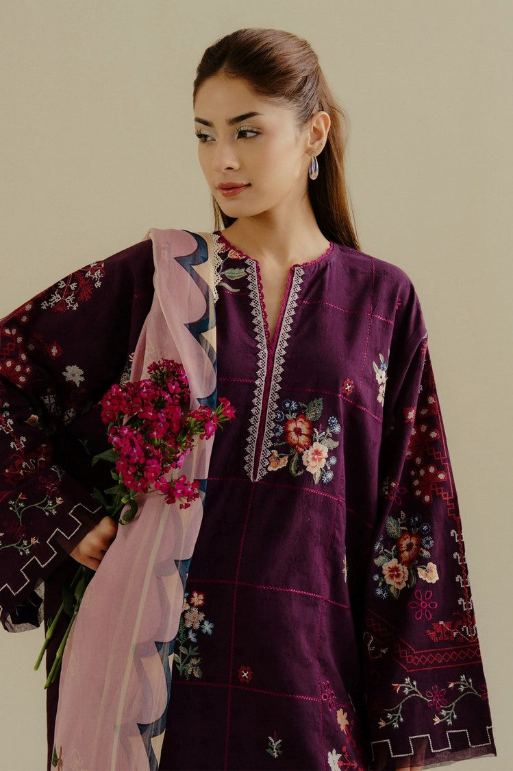 Picture of Zara Shahjahan - Coco Lawn Collection Drop 2 - SUFA-5B - Unstitched - Available at Raja Sahib