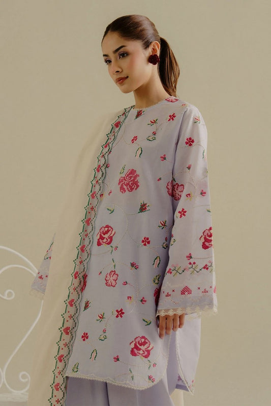 Picture of Zara Shahjahan - Coco Lawn Collection Drop 2 - ZUFRA-6B - Unstitched - Available at Raja Sahib