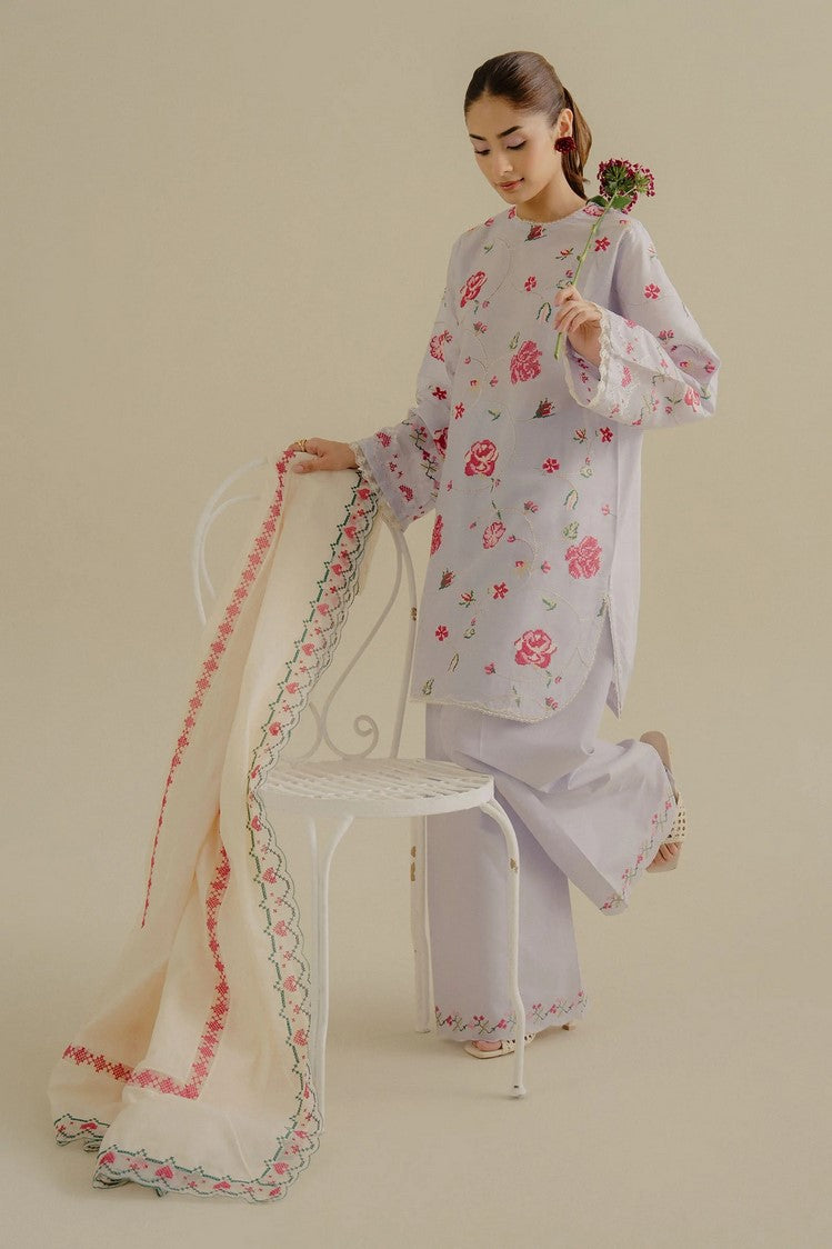 Picture of Zara Shahjahan - Coco Lawn Collection Drop 2 - ZUFRA-6B - Unstitched - Available at Raja Sahib