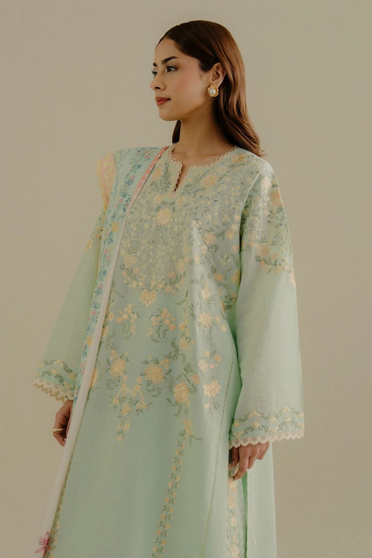 Picture of Zara Shahjahan - Coco Lawn Collection Drop 2 - VELIN-7A - Unstitched - Available at Raja Sahib