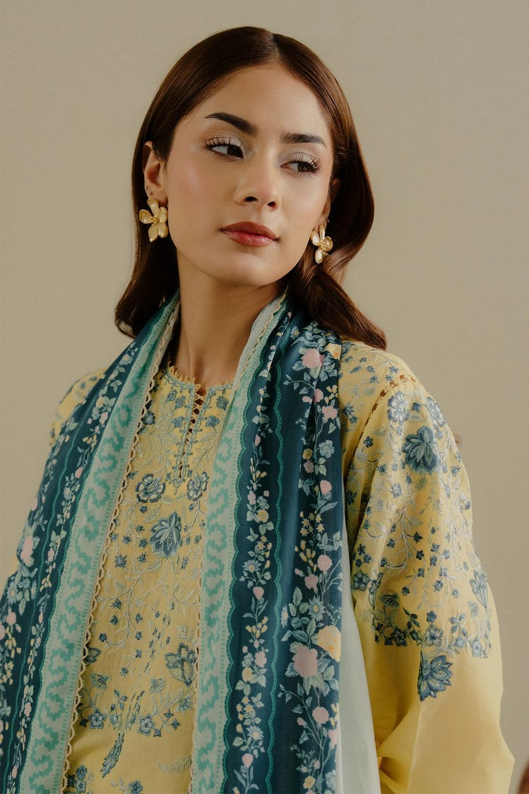 Picture of Zara Shahjahan - Coco Lawn Collection Drop 2 - VELIN-7B - Unstitched - Available at Raja Sahib